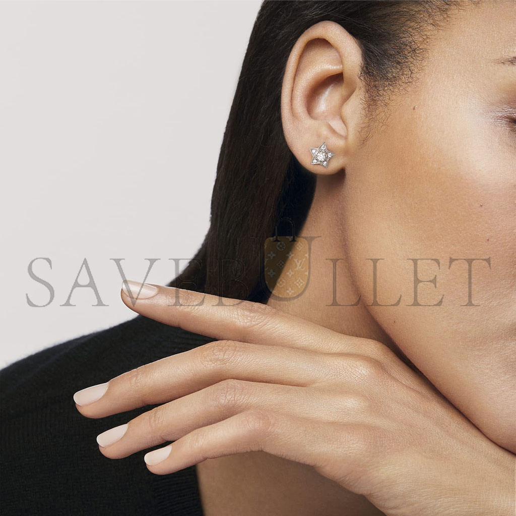 Ch*el comÈte chevron single earring j11380